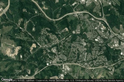 Vue aérienne de Enlow