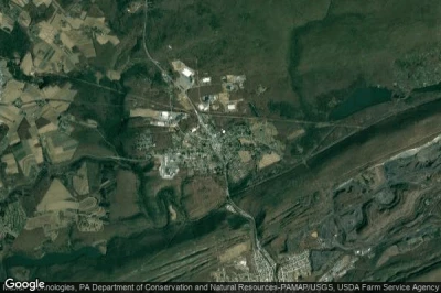 Vue aérienne de Hometown