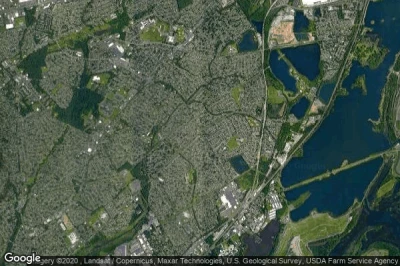 Vue aérienne de Levittown