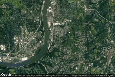 Vue aérienne de Penn Hills
