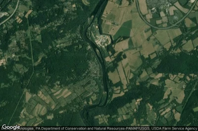 Vue aérienne de Raubsville