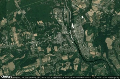 Vue aérienne de Slatington