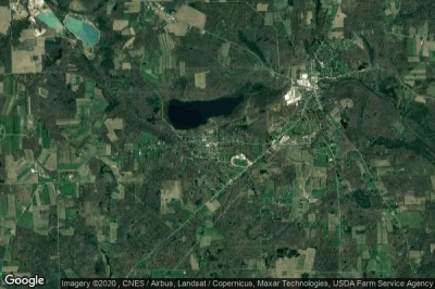 Vue aérienne de Stoneboro