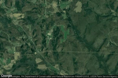 Vue aérienne de Warren County
