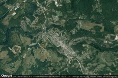 Vue aérienne de Windber