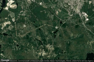 Vue aérienne de North Smithfield