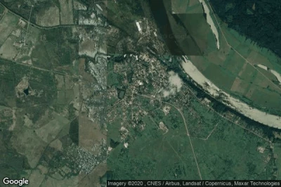 Vue aérienne de Neman