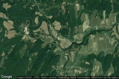 Vue aérienne de Sheldon Junction