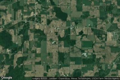 Vue aérienne de Manitowoc County