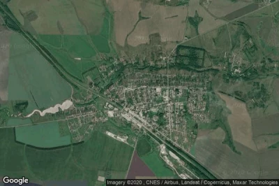 Vue aérienne de Miloslavskoye