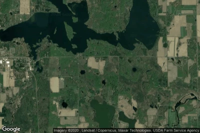 Vue aérienne de Polk County