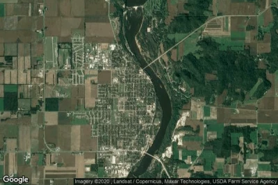 Vue aérienne de Prairie du Sac