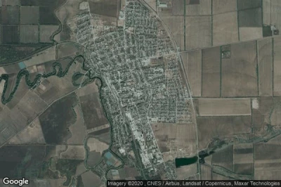 Vue aérienne de Matveyev Kurgan