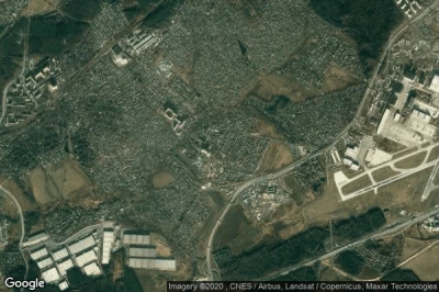 Vue aérienne de Marushkino