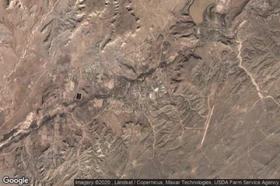 Vue aérienne de Ganado