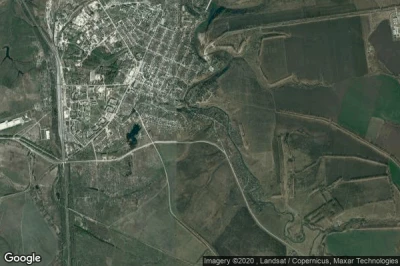 Vue aérienne de Sloboda Malogorodenskaya