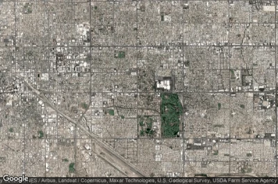 Vue aérienne de Tucson