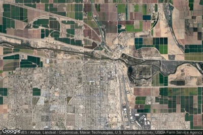 Vue aérienne de Yuma