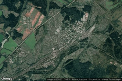 Vue aérienne de Lyangasovo