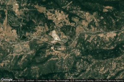 Vue aérienne de Camino