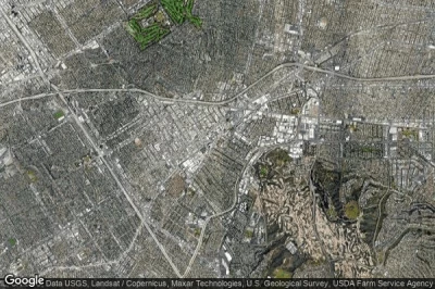 Vue aérienne de Culver City