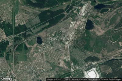 Vue aérienne de Lopatinskiy
