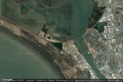 Vue aérienne de Guadalcanal Village