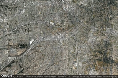 Vue aérienne de Lemon Grove