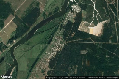 Vue aérienne de Lashma