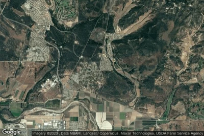 Vue aérienne de Mission Hills
