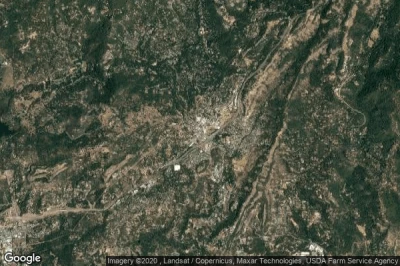 Vue aérienne de Mono Vista