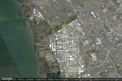 Vue aérienne de Russell City