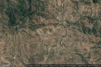 Vue aérienne de Squaw Valley