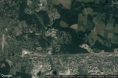 Vue aérienne de Kuchino