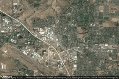 Vue aérienne de Broomfield County