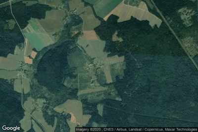 Vue aérienne de Korovinskoye