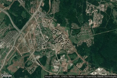 Vue aérienne de Kommunarka