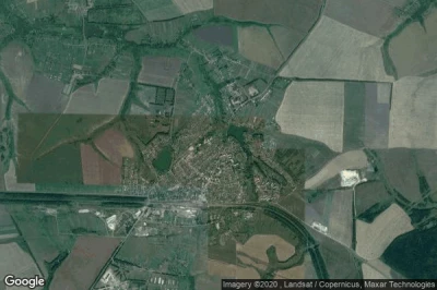 Vue aérienne de Khotynets