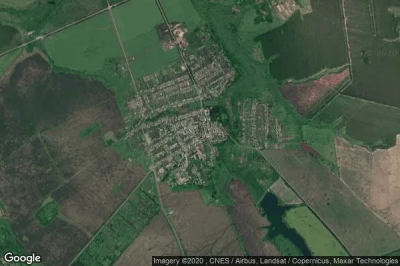 Vue aérienne de Khomutovka