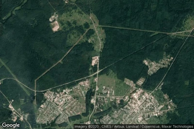 Vue aérienne de Kaurovka