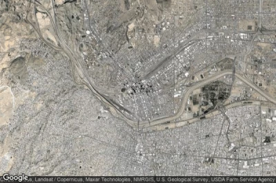 Vue aérienne de El Paso
