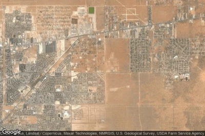 Vue aérienne de El Paso County