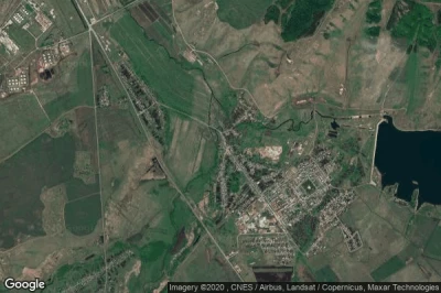 Vue aérienne de Karabash