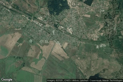 Vue aérienne de Isakovo