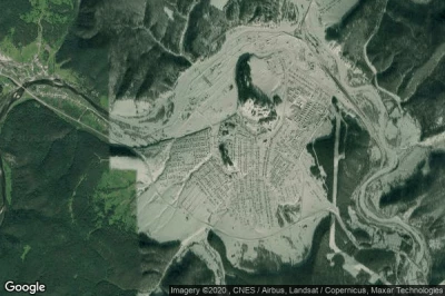 Vue aérienne de Inzer