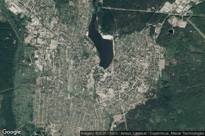 Vue aérienne de Imeni Vorovskogo