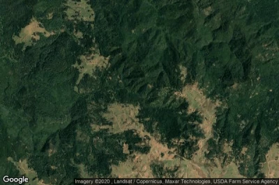 Vue aérienne de Humboldt County