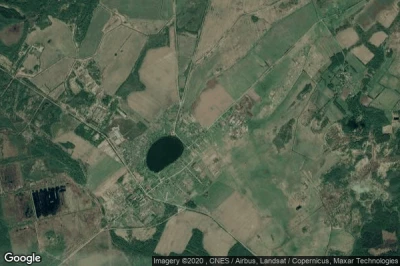 Vue aérienne de Ilinskoye
