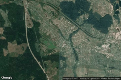 Vue aérienne de Gzhel