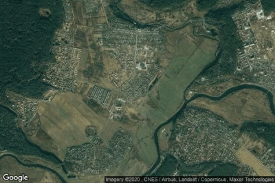 Vue aérienne de Gribanovo